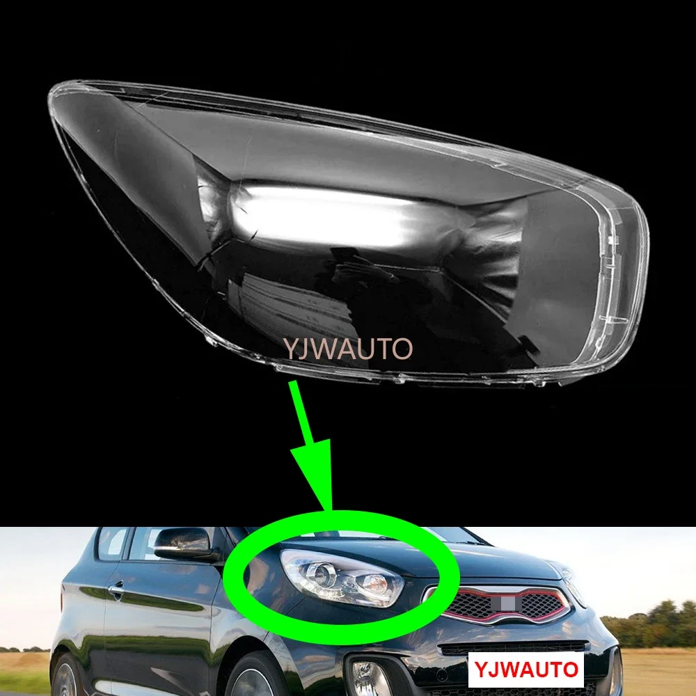 For Kia Picanto 2012 2013 2014 2015 Headlamp Cover Car Headlight Lens Glass Replacement Front Headlights Auto Shell
For Kia Picanto 2012 2013 2014 2015 Headlamp Cover Car Headlight Lens Glass Replacement Front Headlights Auto Shell