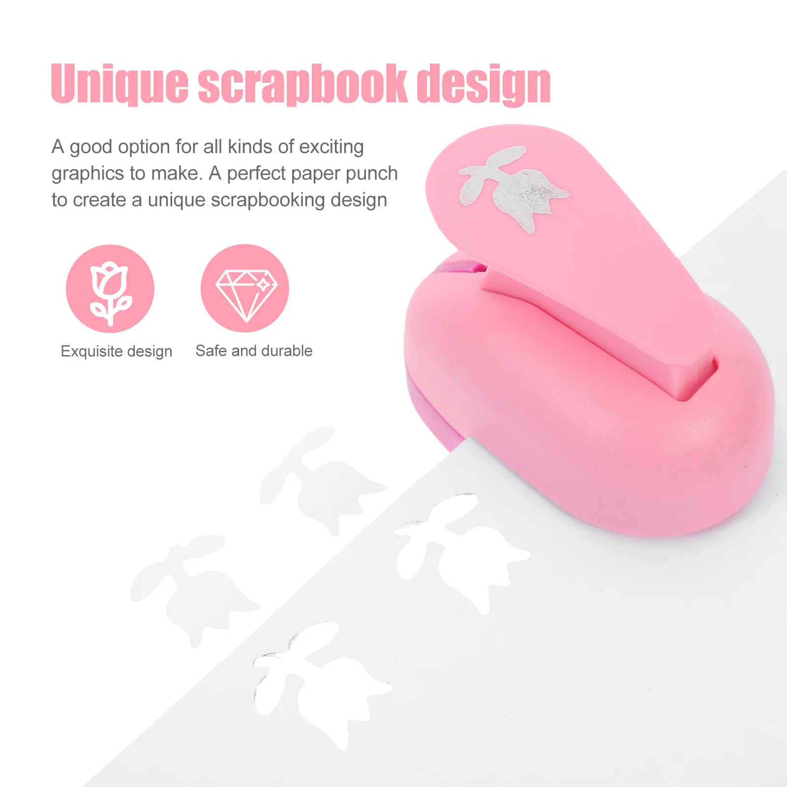 Paper Puncher Mini Diy Hole Punch For Scrapbooking Craft Art Lovely Shape Punching Tool Handmade Card Making Lightweight
Paper Puncher Mini Diy Hole Punch For Scrapbooking Craft Art Lovely Shape Punching Tool Handmade Card Making Lightweight