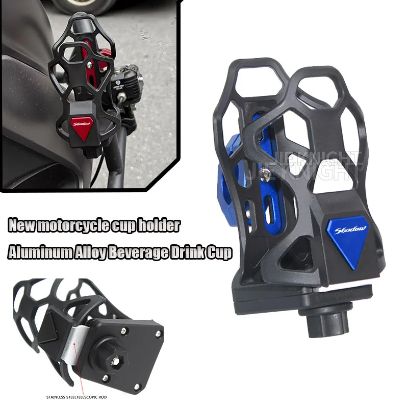 Motorcycle Accessories Beverage Water Bottle Drink Cup Holder For Honda Shadow VT 400 600 750 1100 VT600 VT1300 Motorcycle Cup
Motorcycle Accessories Beverage Water Bottle Drink Cup Holder For Honda Shadow VT 400 600 750 1100 VT600 VT1300 Motorcycle Cup