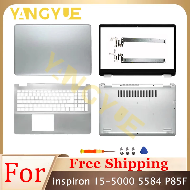 Repalce Case For Inspiron 15 5584 P85F 0GYCJR LCD Back Cover Front Bezel Hinges Palmrest Bottom Case Screws 15.6" Silver/Blue
Repalce Case For Inspiron 15 5584 P85F 0GYCJR LCD Back Cover Front Bezel Hinges Palmrest Bottom Case Screws 15.6" Silver/Blue