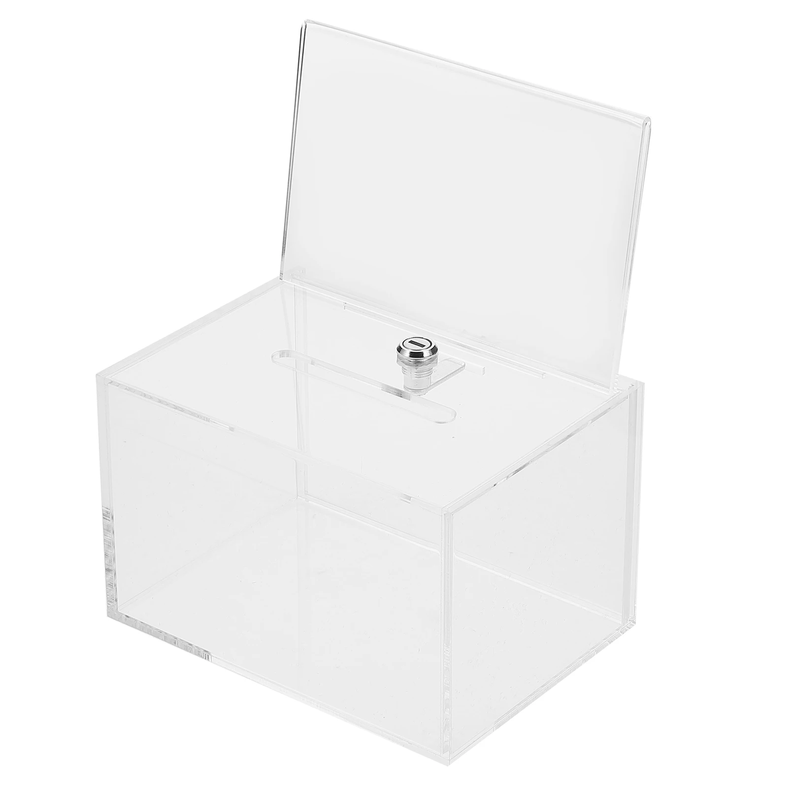 Acrylic Suggestion Box Transparent Donation Ballot Box for Fundraising Office Voting Collection Clear Storage Display Case
Acrylic Suggestion Box Transparent Donation Ballot Box for Fundraising Office Voting Collection Clear Storage Display Case