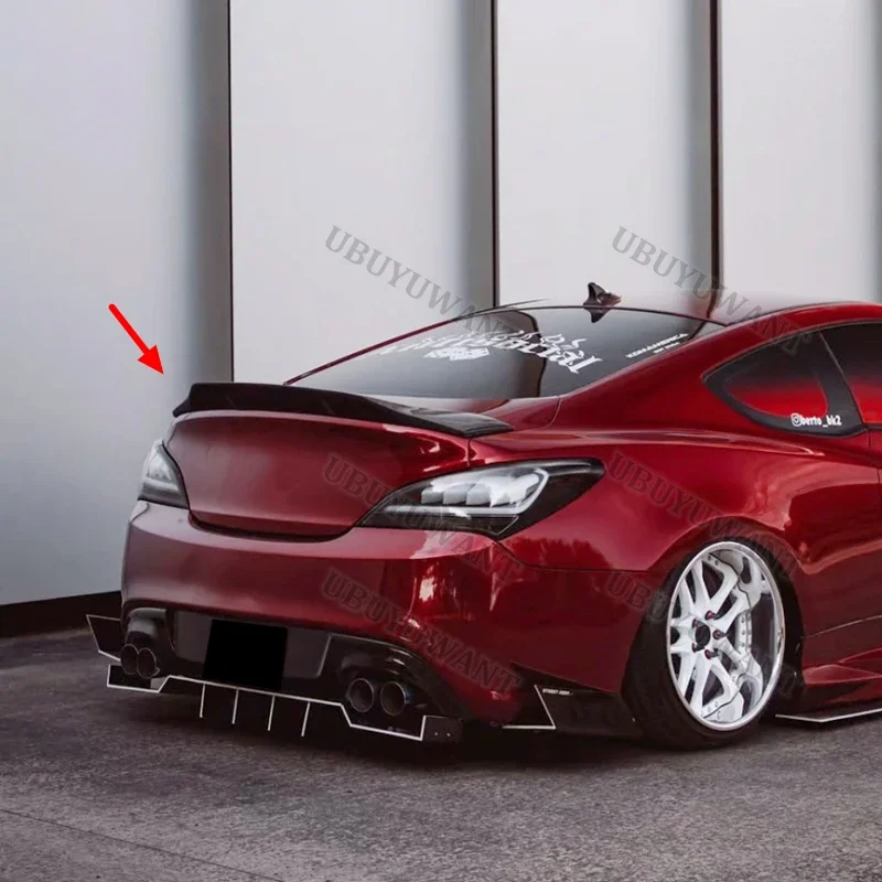 For Hyundai Genesis Coupe 2009-2015 Carbon Fiber Rear Trunk Spoiler Car Wing
For Hyundai Genesis Coupe 2009-2015 Carbon Fiber Rear Trunk Spoiler Car Wing