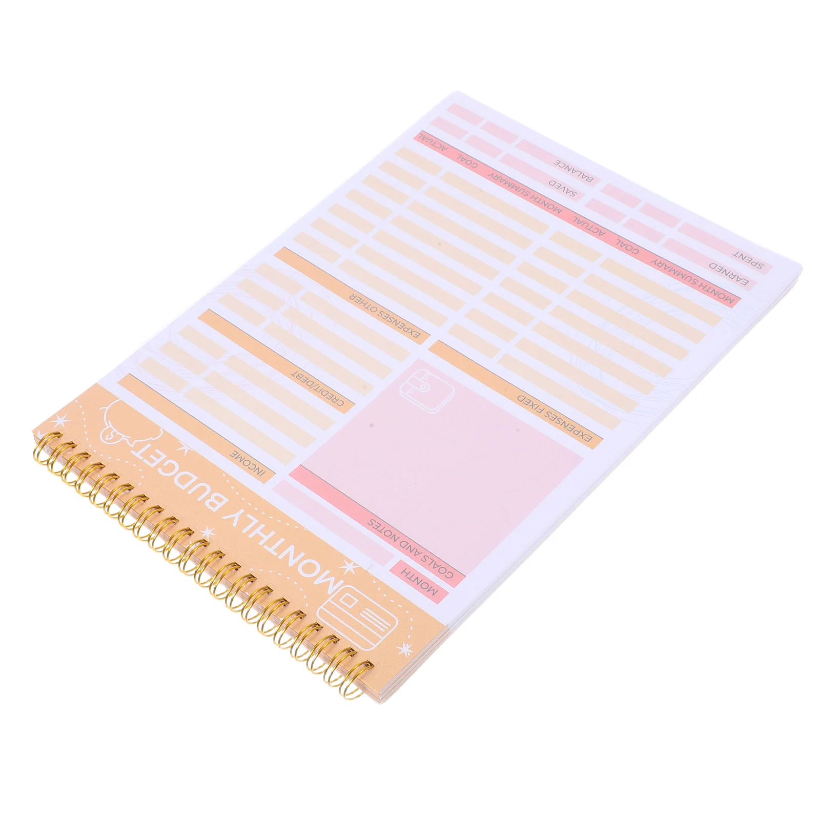 Budget Planner Coil Notebook Paper Notepad Financial Tracker Monthly Spending Small Book Portable Size Binding
Budget Planner Coil Notebook Paper Notepad Financial Tracker Monthly Spending Small Book Portable Size Binding