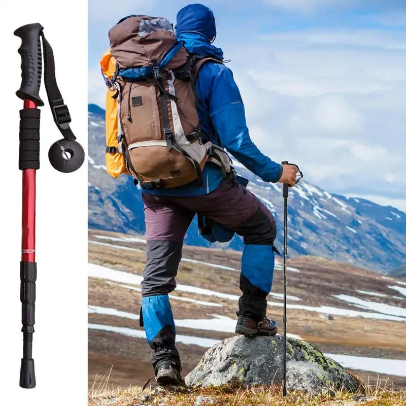 Trekking Poles Hiking Aluminum Alloy Telescopic Trekking Poles Crutch Climbing Equipment Adjustable Outdoor Sports Accessories
Trekking Poles Hiking Aluminum Alloy Telescopic Trekking Poles Crutch Climbing Equipment Adjustable Outdoor Sports Accessories
