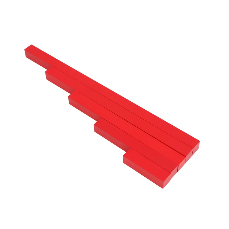 Montessori Red Rods 10-50CM Sensory Toys Early Educational Game for Children Visual Space Sense Development Logic Thinking Game
Montessori Red Rods 10-50CM Sensory Toys Early Educational Game for Children Visual Space Sense Development Logic Thinking Game