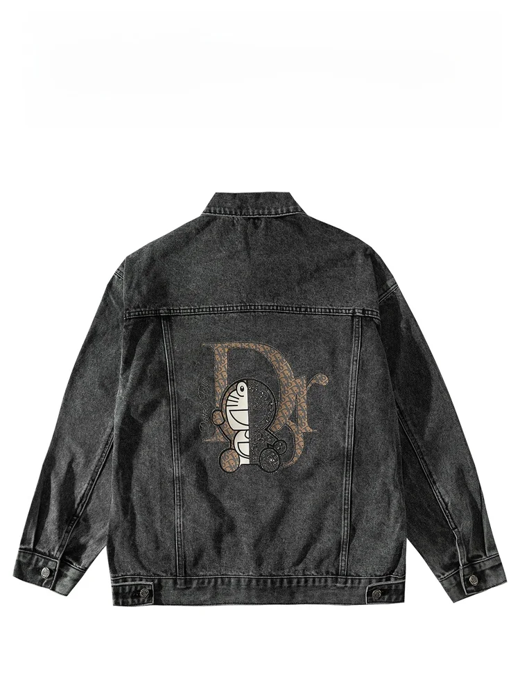 Классическая высококачественная ретро-куртка из денима свободного кроя для мужчин, коллаборация бренда BAIRBAOLIY, модный городской стиль, осень-зима
Классическая высококачественная ретро-куртка из денима свободного кроя для мужчин, коллаборация бренда BAIRBAOLIY, модный городской стиль, осень-зима