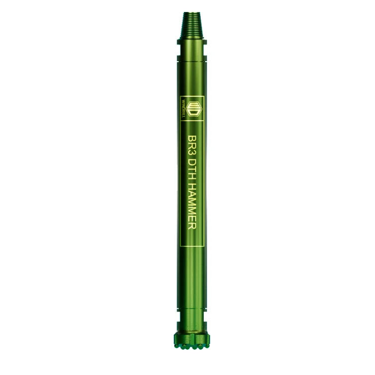 BR3 Medium Pressure Down-the-Hole Hammer API 2 3/8 REG Bulroc D.T.H. Valve 3-inch Hammer
BR3 Medium Pressure Down-the-Hole Hammer API 2 3/8 REG Bulroc D.T.H. Valve 3-inch Hammer