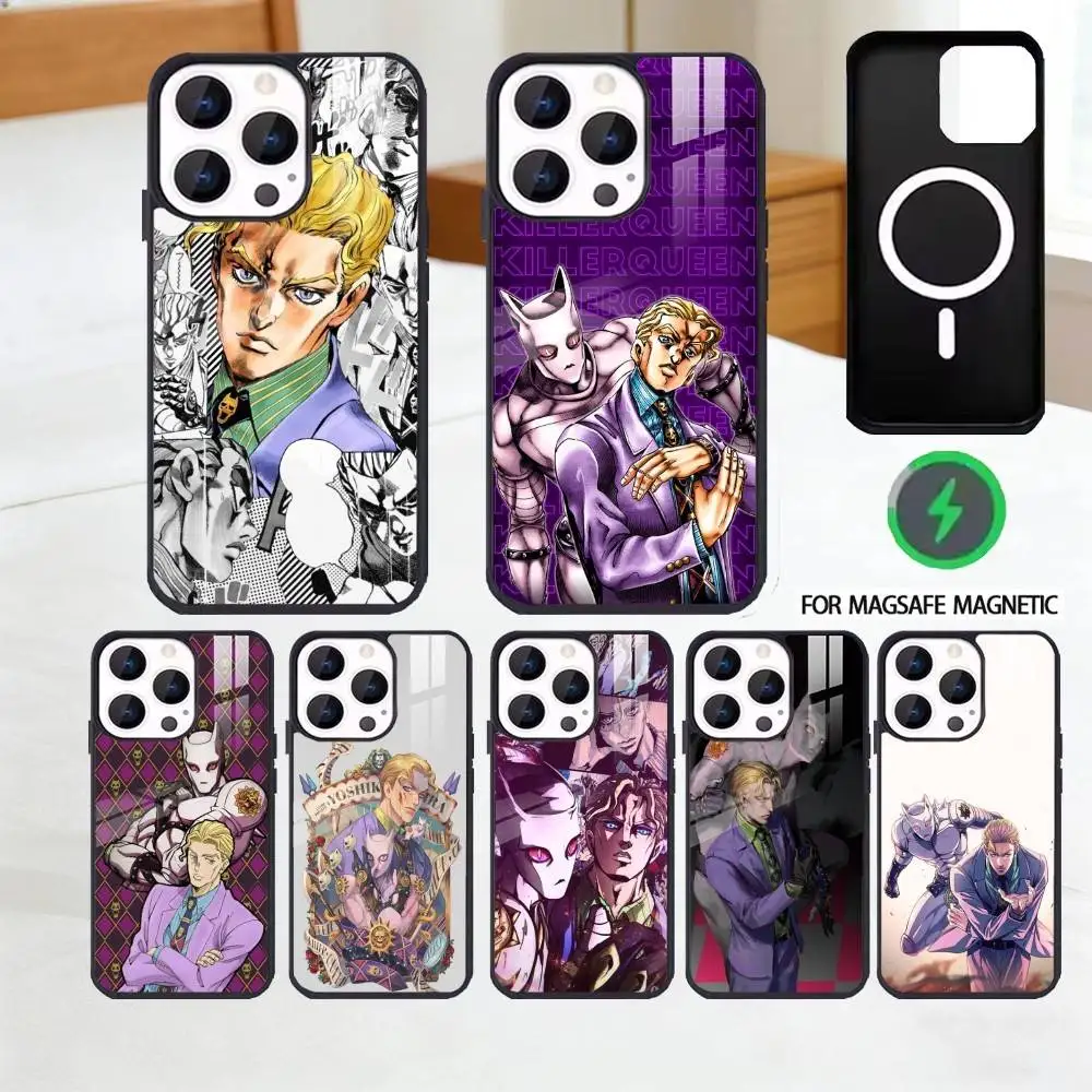 Чехол для телефона K-Kira Yoshikage для iPhone 17,16,15,14,13,12, Plus, Pro, Max для магнитной беспроводной зарядки Magsafe
Чехол для телефона K-Kira Yoshikage для iPhone 17,16,15,14,13,12, Plus, Pro, Max для магнитной беспроводной зарядки Magsafe