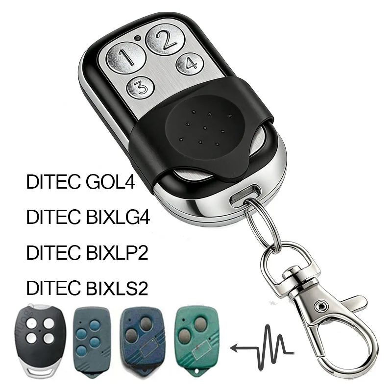 For DITEC GOL4 BIXLG4 BIXLP2 BIXLS2 Garage Door Remote Control 433.92MHz Rolling Code Remote Control Gate Transmitter
For DITEC GOL4 BIXLG4 BIXLP2 BIXLS2 Garage Door Remote Control 433.92MHz Rolling Code Remote Control Gate Transmitter