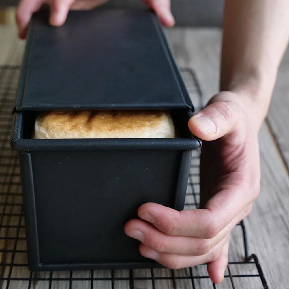 Sandwich Bread From Breads Stainless Steel Rectangular Loaf Pan with Cover Non Stick Bread Baking Mold Bakeware for Home Kitchen
Sandwich Bread From Breads Stainless Steel Rectangular Loaf Pan with Cover Non Stick Bread Baking Mold Bakeware for Home Kitchen