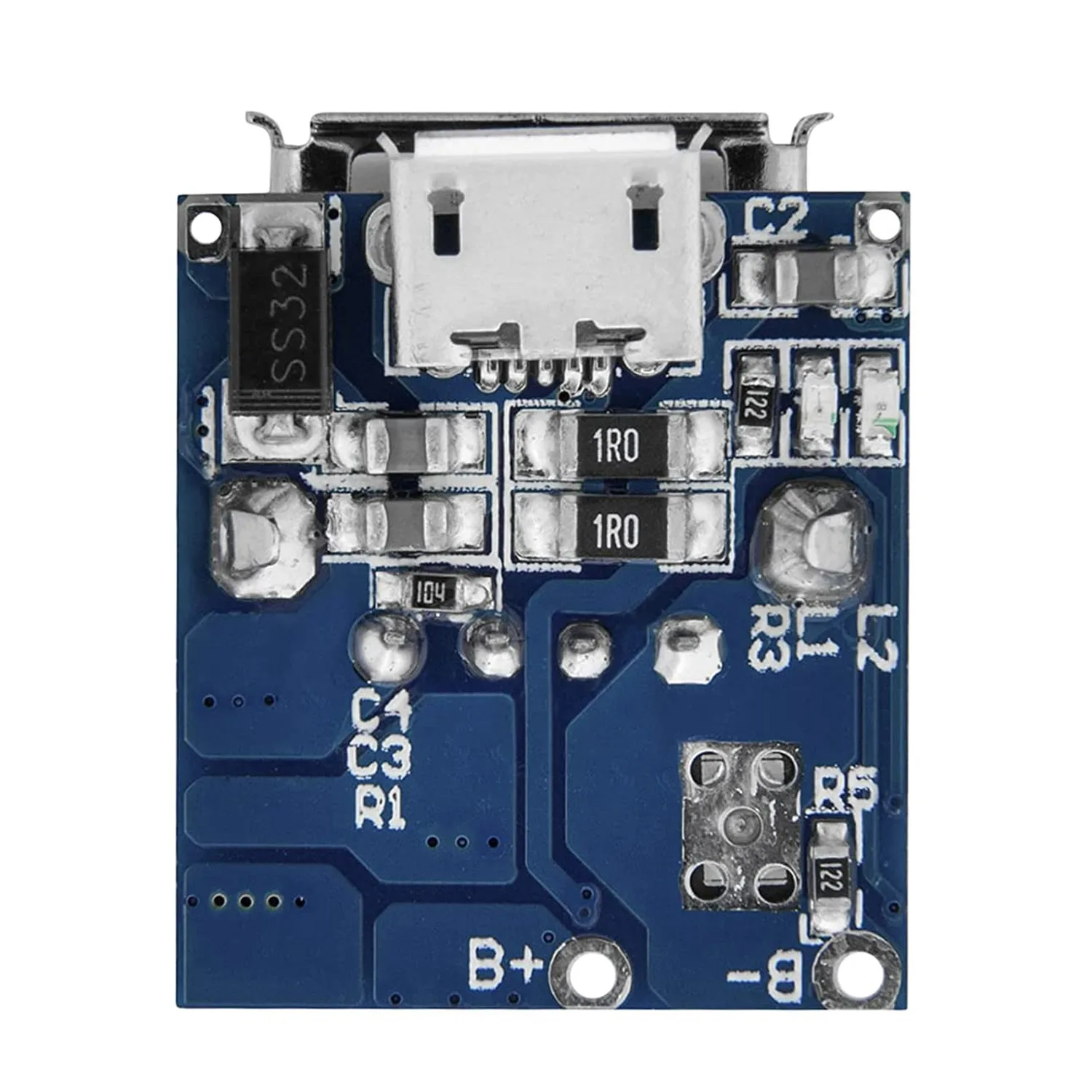 FULL-5 X Power Bank Module Charge Controller TP5400 Micro-USB And USB Connection
FULL-5 X Power Bank Module Charge Controller TP5400 Micro-USB And USB Connection