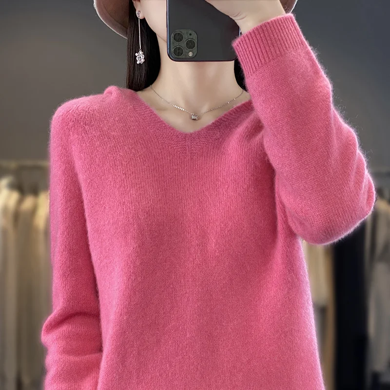 A New and Fashionable Women's Knitted Hooded V-Neck Long-Sleeved Sweater Is a Comfortable And Exquisite Top For Women-RY108
A New and Fashionable Women's Knitted Hooded V-Neck Long-Sleeved Sweater Is a Comfortable And Exquisite Top For Women-RY108