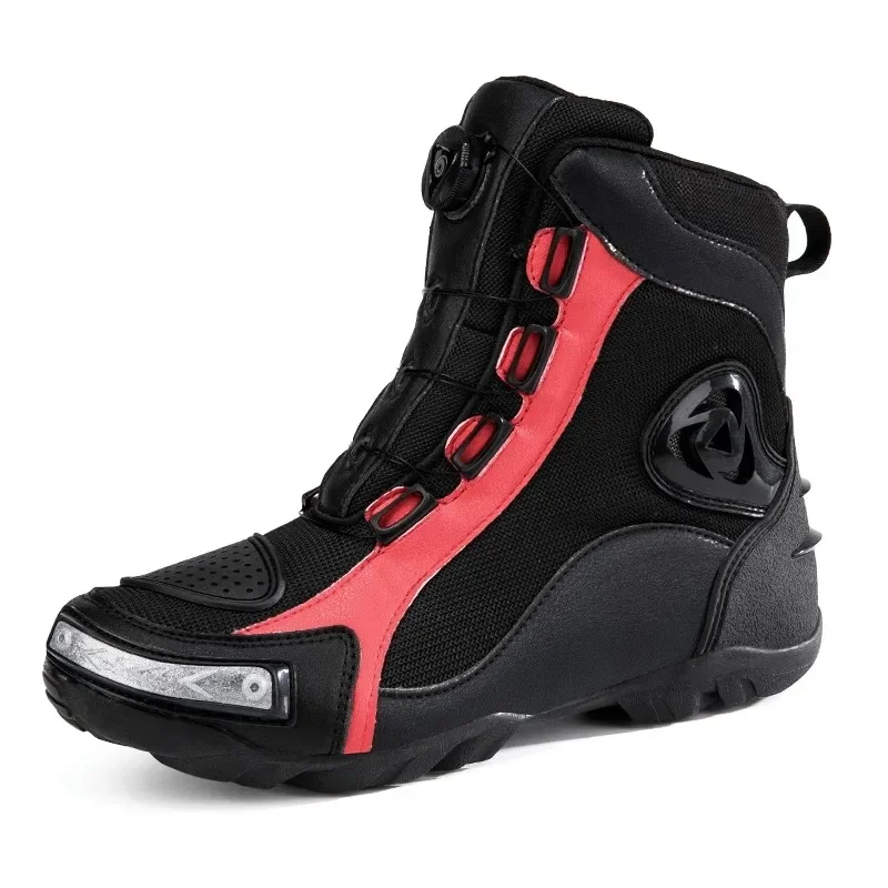 Мотоциклетные ботинки, сезонные высокие уличные ботинки для верховой езды, модная защитная мотоциклетная обувь, большие размеры, внедорожная велосипедная обувь
Мотоциклетные ботинки, сезонные высокие уличные ботинки для верховой езды, модная защитная мотоциклетная обувь, большие размеры, внедорожная велосипедная обувь
