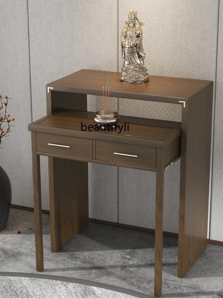 xx1Altar Incense Burner Table Household Solid Wood New Chinese Style Desk Living Room Table Buddha Worship Table
xx1Altar Incense Burner Table Household Solid Wood New Chinese Style Desk Living Room Table Buddha Worship Table