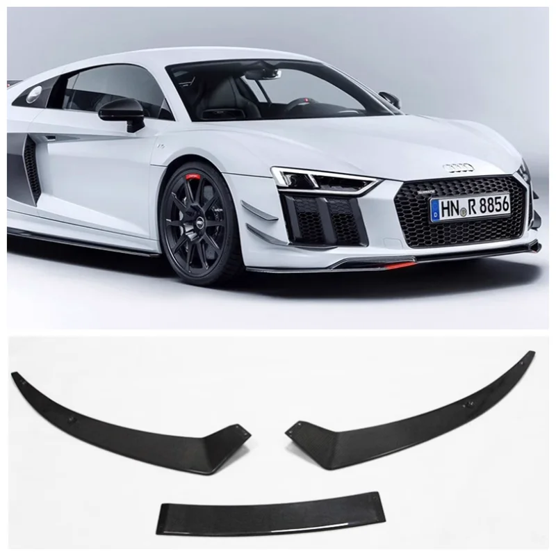 For Audi R8 V10 Coupe 2016 2017 2018 2019 High Quality Carbon Fiber Bumper Front Lip Diffuser Spoiler Cover
For Audi R8 V10 Coupe 2016 2017 2018 2019 High Quality Carbon Fiber Bumper Front Lip Diffuser Spoiler Cover