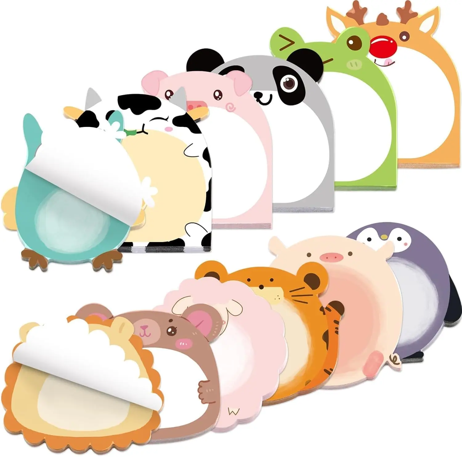24 Pads Cute Animal Sticky Notes - 720 Sheets Memo Pads for Home Office School Supplies
24 Pads Cute Animal Sticky Notes - 720 Sheets Memo Pads for Home Office School Supplies