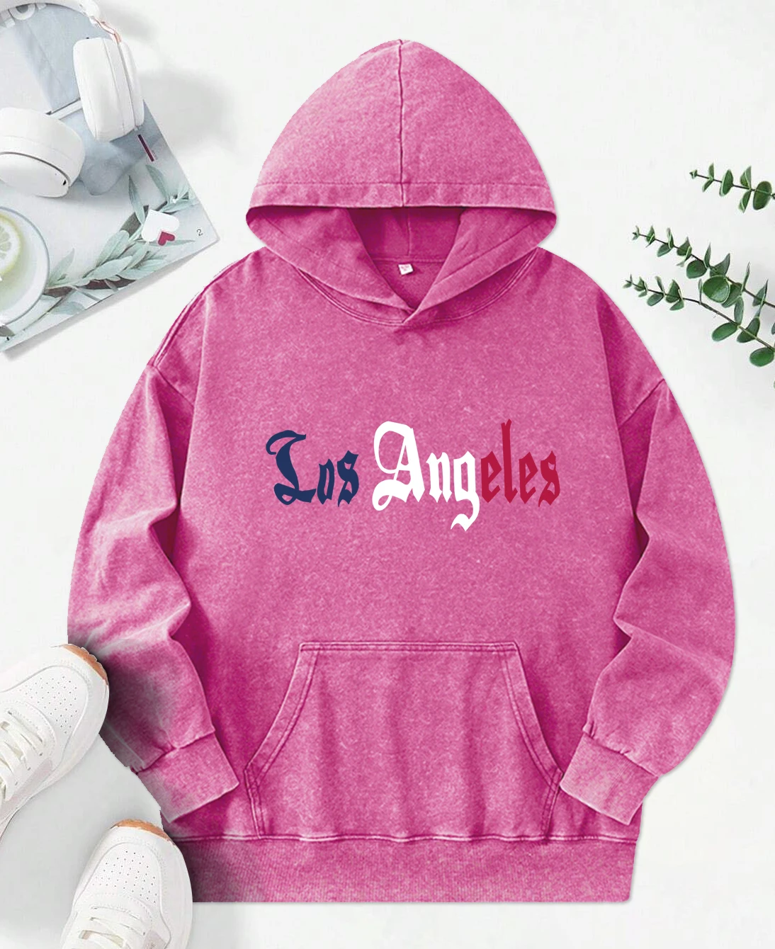 Art Font Los Angeles Print Washed Women Hoodies Oversized All-Match Hoody Casual Loose Top Cotton Multicolor Unisex Pullover
Art Font Los Angeles Print Washed Women Hoodies Oversized All-Match Hoody Casual Loose Top Cotton Multicolor Unisex Pullover