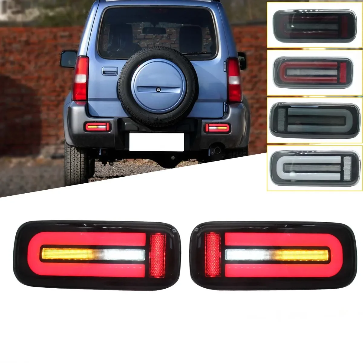 1 Pair 2X Rear Bumper Light Turn Signal Light Brake Light for Suzuki Jimny 2007 2008 2009 2010 2011 2012 2013 2014 2015-2017
1 Pair 2X Rear Bumper Light Turn Signal Light Brake Light for Suzuki Jimny 2007 2008 2009 2010 2011 2012 2013 2014 2015-2017