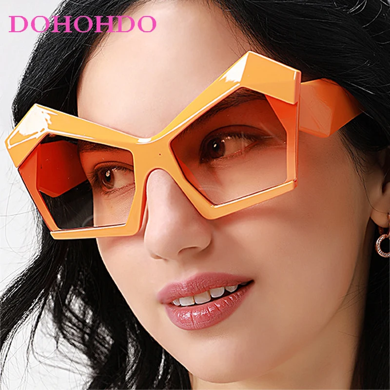 Personality Cat Eye Sunglasses Women Men Fashion Brand Designer Big Frame Glasses Female Travel Street Photography Eyewear UV400
Personality Cat Eye Sunglasses Women Men Fashion Brand Designer Big Frame Glasses Female Travel Street Photography Eyewear UV400