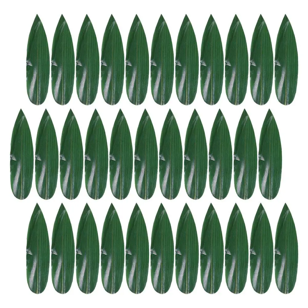 100 Pcs Bamboo Leaves Decoration Leaf Tea Table Kitchen Ware Japanese Banana Decorations Small Sushi Plate Ornament
100 Pcs Bamboo Leaves Decoration Leaf Tea Table Kitchen Ware Japanese Banana Decorations Small Sushi Plate Ornament