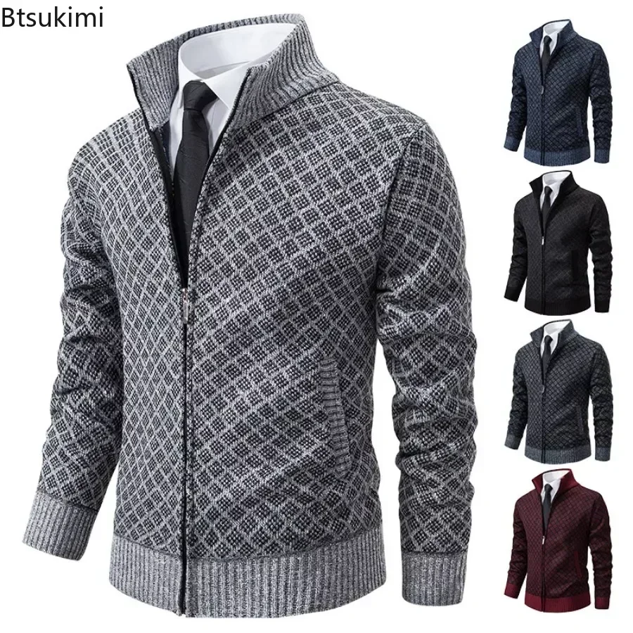 New Men's Knitted Sweaters Jacket Autumn Winter Slim Fit Cardigan Men Causal Sweaters Coats Solid Warm Sweaters Cardigan for Men
New Men's Knitted Sweaters Jacket Autumn Winter Slim Fit Cardigan Men Causal Sweaters Coats Solid Warm Sweaters Cardigan for Men