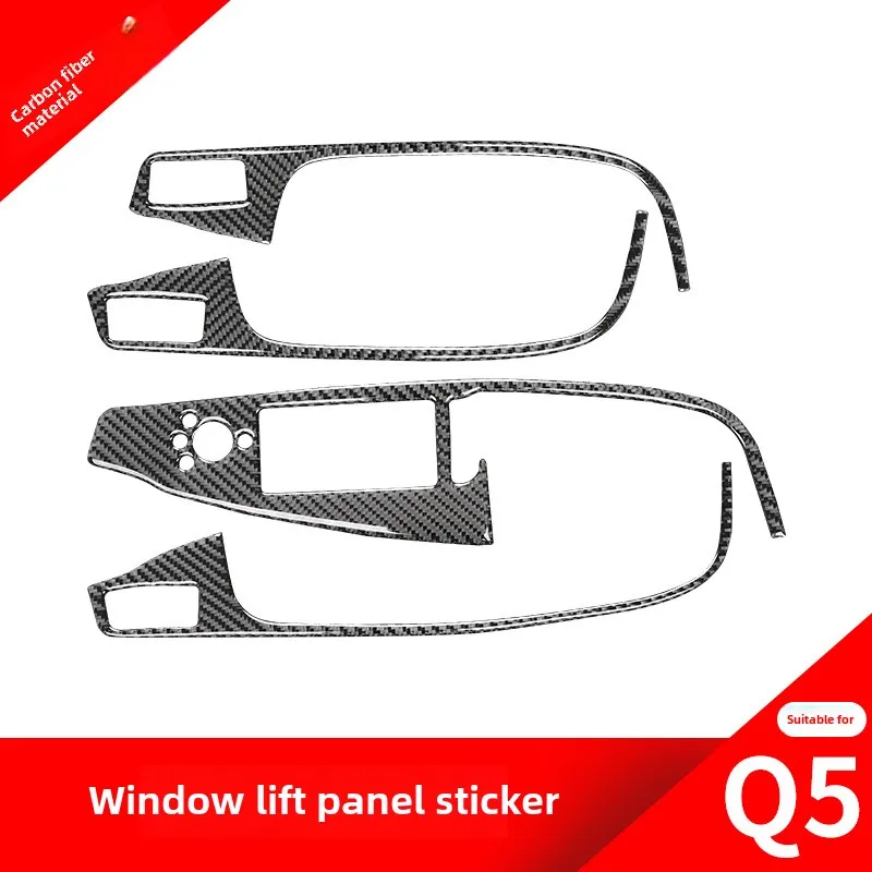 Suitable for Audi10-18YearQ5Modified Car Window Window Button Decorative StickerQ5Carbon Fiber Interior Modification
Suitable for Audi10-18YearQ5Modified Car Window Window Button Decorative StickerQ5Carbon Fiber Interior Modification