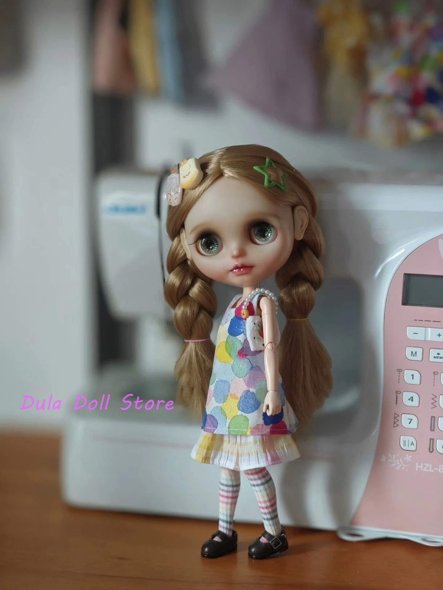 Dula Doll Clothes Dress Colorful graffiti skirt yellow underwear skirt for Blythe ob24 ob22 Azone Licca ICY JerryB 1/6 Doll
Dula Doll Clothes Dress Colorful graffiti skirt yellow underwear skirt for Blythe ob24 ob22 Azone Licca ICY JerryB 1/6 Doll