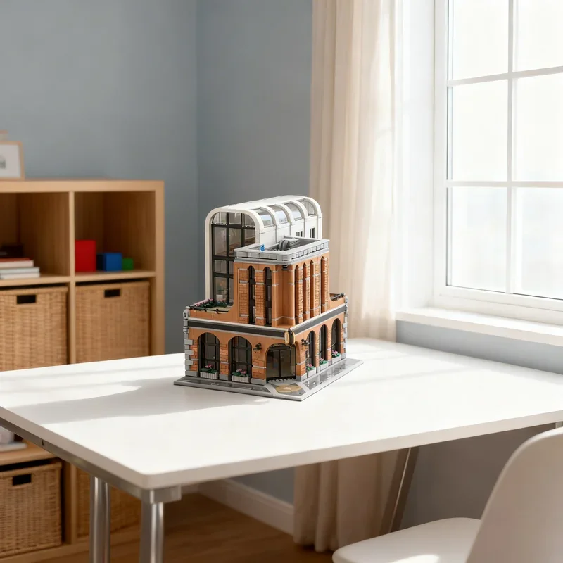 3460 деталей MOC: Модульная модель городской улицы из кирпичиков, конструктор, рождественский подарок, игрушка, креативная идея для самостоятельной сборки
3460 деталей MOC: Модульная модель городской улицы из кирпичиков, конструктор, рождественский подарок, игрушка, креативная идея для самостоятельной сборки