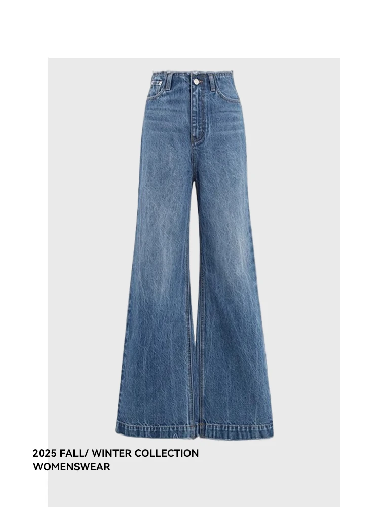 Джинсы Forever 2 с высокой талией и широкими штанинами, с рваным краем, светло-голубые, простой дизайн, летняя новинка, большие размеры, женские брюки
Джинсы Forever 2 с высокой талией и широкими штанинами, с рваным краем, светло-голубые, простой дизайн, летняя новинка, большие размеры, женские брюки