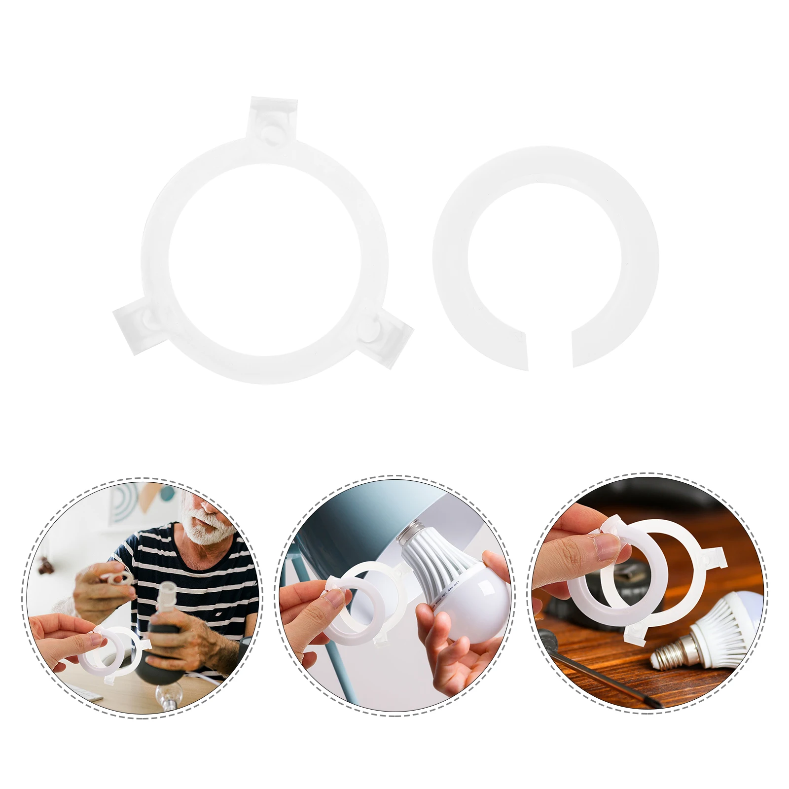 10pcs E27 to E14 E26 Lamp Head Adapter Ring Plastic Reducer for Table Ceiling Lamp Shades Fittings Accessories
10pcs E27 to E14 E26 Lamp Head Adapter Ring Plastic Reducer for Table Ceiling Lamp Shades Fittings Accessories