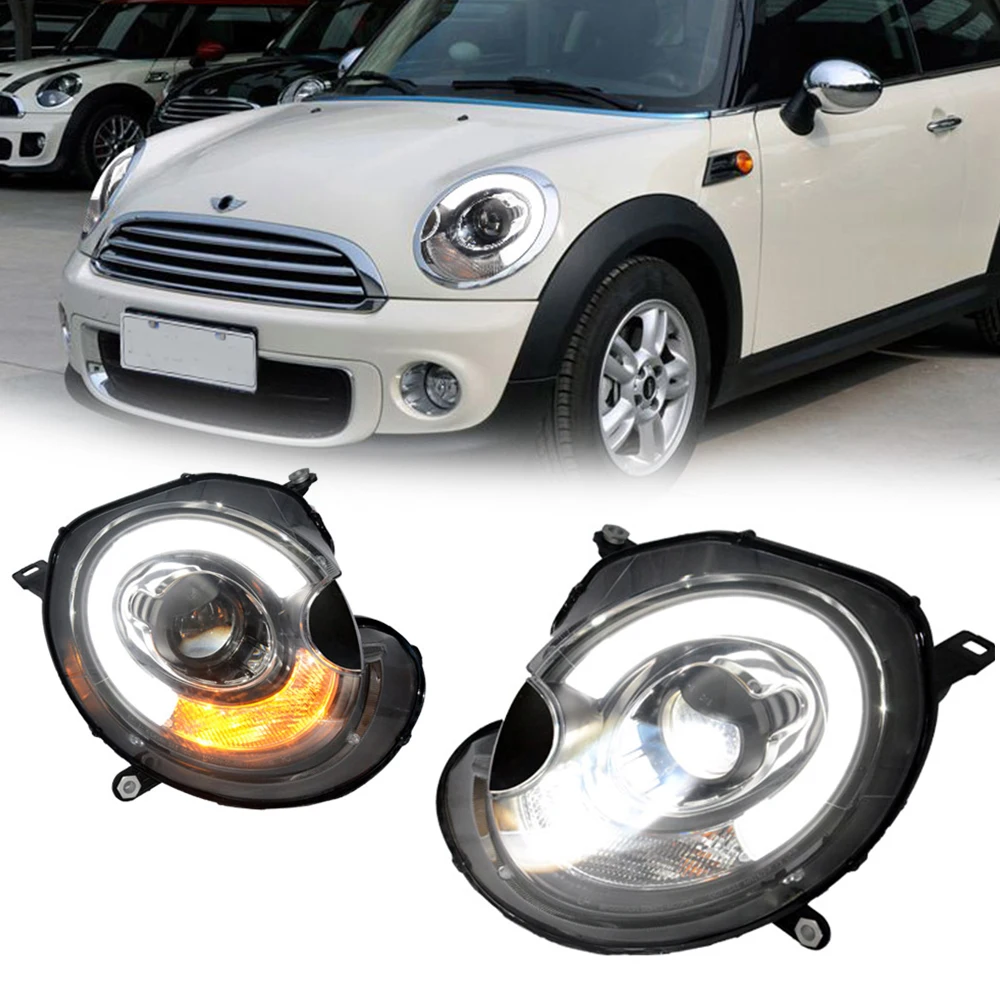 LED HeadLights for BMW MINI R55 R56 R57 07-13 EMARK style led DRL Car head lamp Assembly Signal Auto Accessories Modified Lamp
LED HeadLights for BMW MINI R55 R56 R57 07-13 EMARK style led DRL Car head lamp Assembly Signal Auto Accessories Modified Lamp