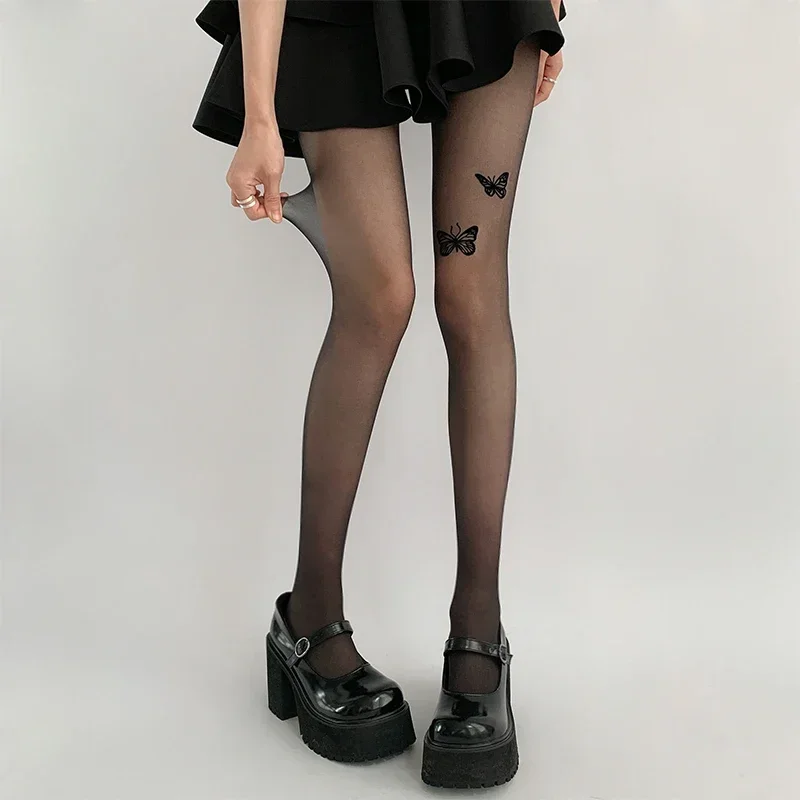 Tights Women Butterfly Printed Thigh High Stockings Pantyhose Sexy Lingerie Female Hosiery Nylon Tight Pantyhose Body Stockings
Tights Women Butterfly Printed Thigh High Stockings Pantyhose Sexy Lingerie Female Hosiery Nylon Tight Pantyhose Body Stockings