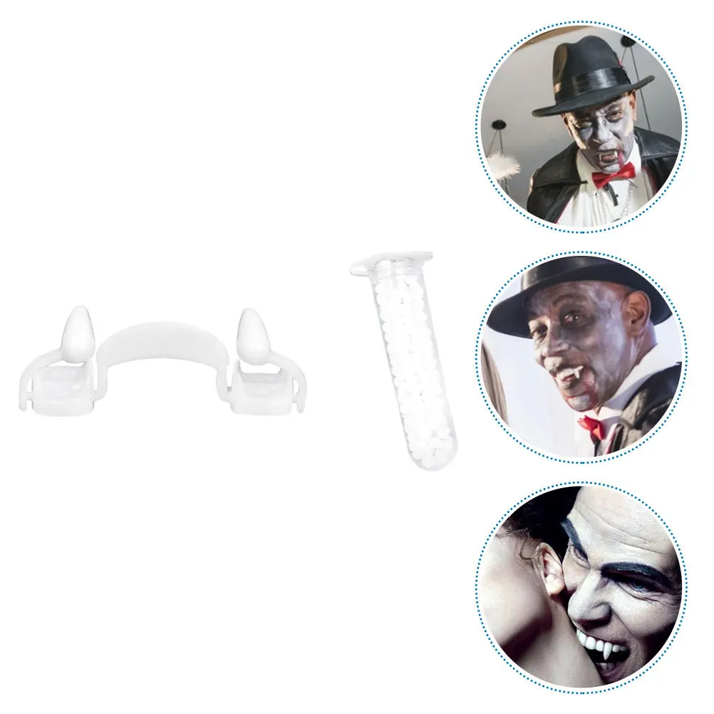 Retractable Super Realistic Halloween Party Props LED Vampire Cosplay Fake Teeth Decor Scare Friends Enjoy Fun
Retractable Super Realistic Halloween Party Props LED Vampire Cosplay Fake Teeth Decor Scare Friends Enjoy Fun