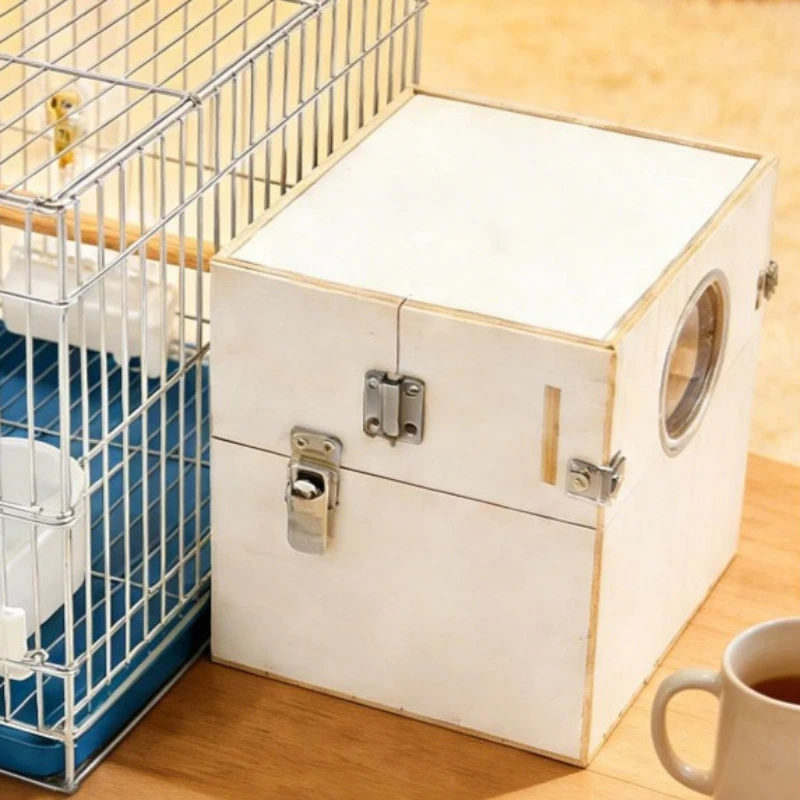 Bird Breeding Cage Cockatiel Budgerigar Hanging Parrot Nest Solid Wood External Parrot Incubator Household Bird Nesting Box
Bird Breeding Cage Cockatiel Budgerigar Hanging Parrot Nest Solid Wood External Parrot Incubator Household Bird Nesting Box