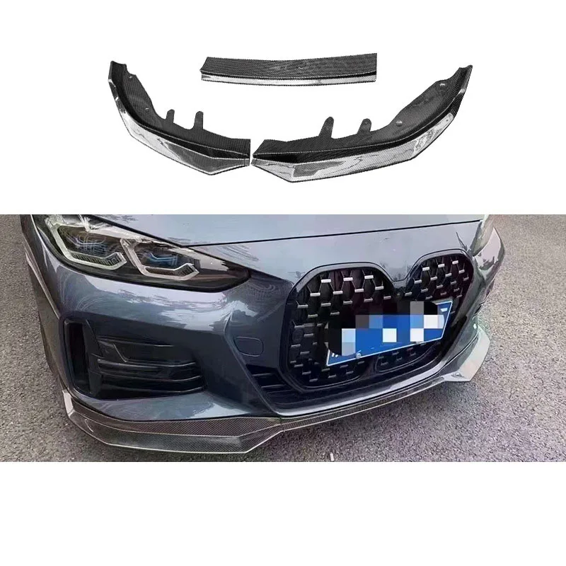 For BMW 4 Series G22 G23 MP front lip carbon fiber front shovel three-section front chin modified body kit
For BMW 4 Series G22 G23 MP front lip carbon fiber front shovel three-section front chin modified body kit