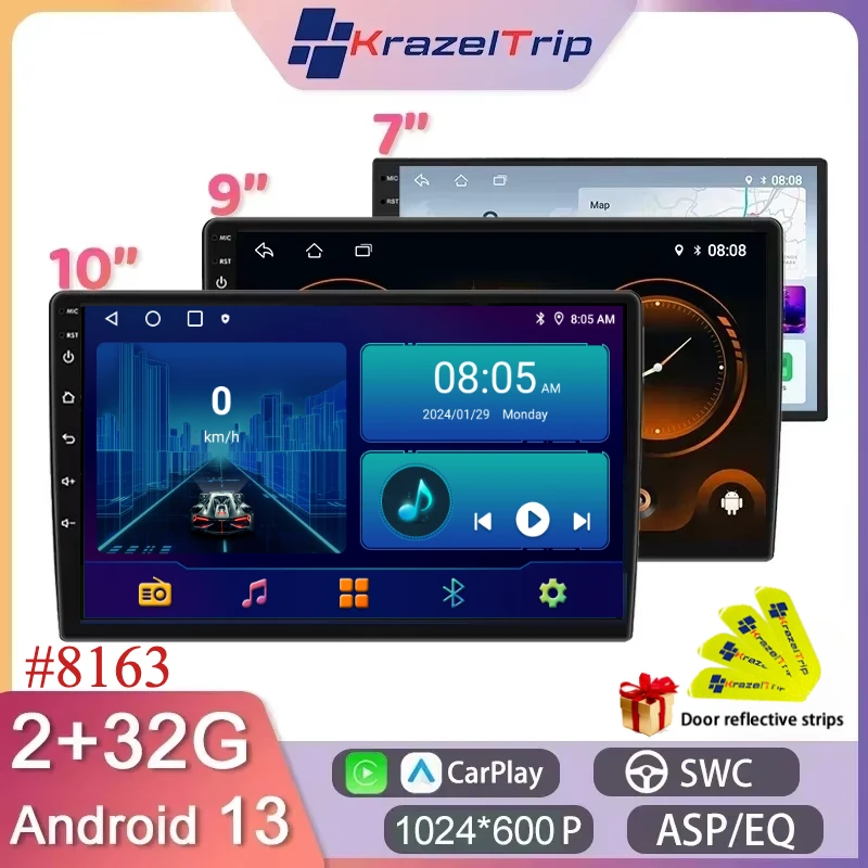 #8163 7 9 10 Inch 1280*720 Universal GPS DSP RDS Car Radio Stereo Android Auto Carplay Multimedia Player for Kia Toyota Honda
#8163 7 9 10 Inch 1280*720 Universal GPS DSP RDS Car Radio Stereo Android Auto Carplay Multimedia Player for Kia Toyota Honda