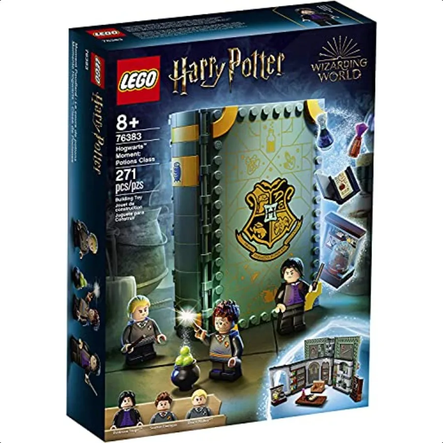 Hogwarts Moment: Potions Class 76383 BrickBuilt Playset with Profor Snapes Potions Class New 2021 270 Pieces
Hogwarts Moment: Potions Class 76383 BrickBuilt Playset with Profor Snapes Potions Class New 2021 270 Pieces