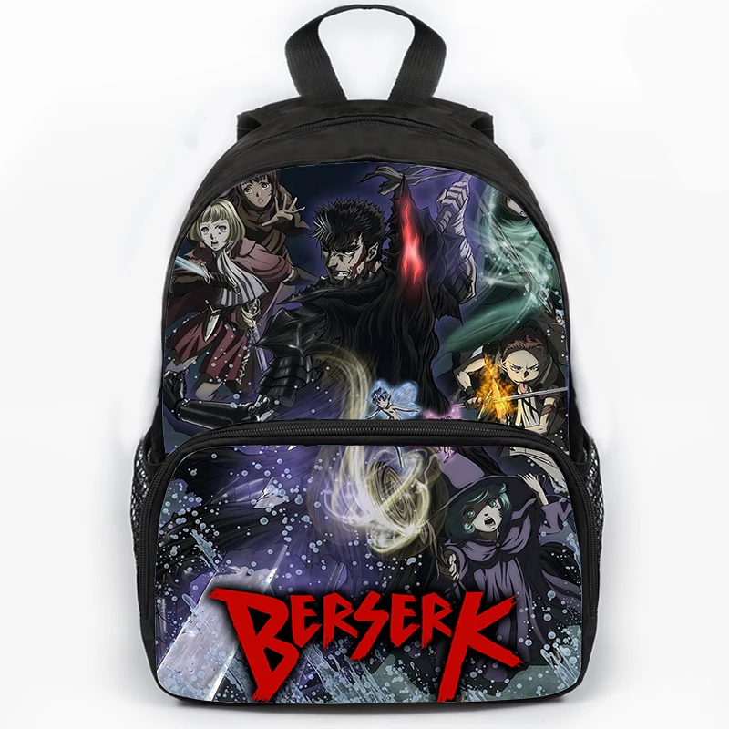 Anime Berserk Backpack Large Capacity Boys Girls School Bookbag Durable Travel Rucksack Primary School Students Mochilas Gift
Anime Berserk Backpack Large Capacity Boys Girls School Bookbag Durable Travel Rucksack Primary School Students Mochilas Gift