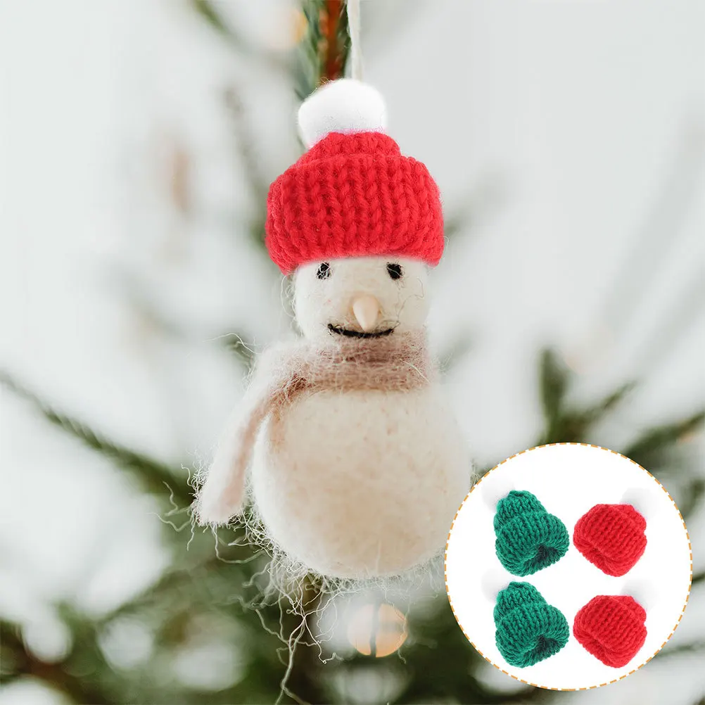 30Pcs Mini Knitted Christmas Hats 4x4.5cm Tiny Santa Caps for Wine Bottles Holiday Tree Decorations DIY Craft Accessories
30Pcs Mini Knitted Christmas Hats 4x4.5cm Tiny Santa Caps for Wine Bottles Holiday Tree Decorations DIY Craft Accessories
