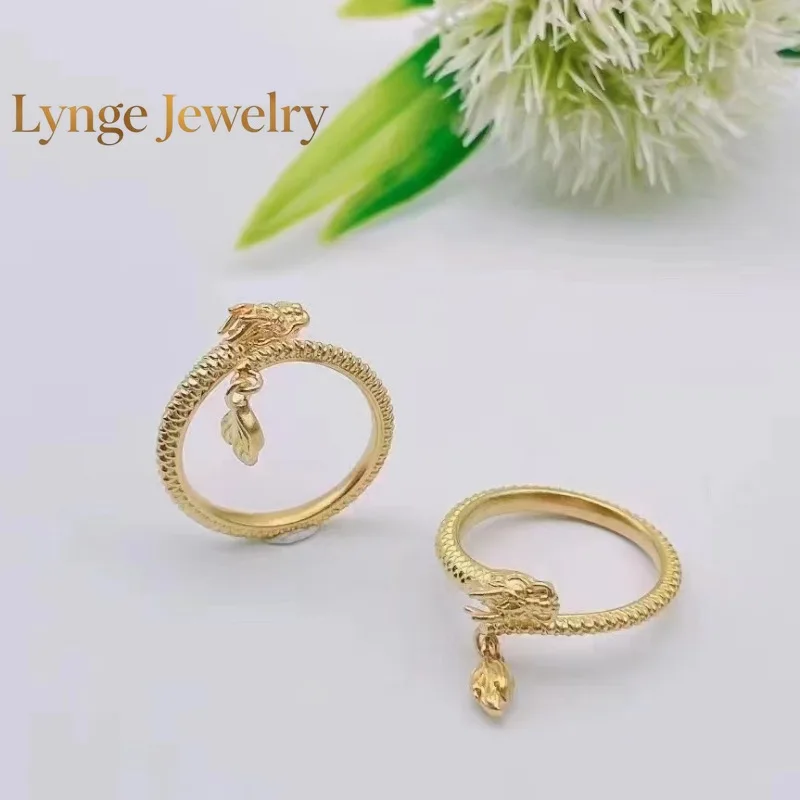 Lynge Jewelry Sparkling Qiankun Dragon Ring 18k Gold Ring for Woman High-quality Luxury AU750 Ring Party Banquet Fine Jewelry
Lynge Jewelry Sparkling Qiankun Dragon Ring 18k Gold Ring for Woman High-quality Luxury AU750 Ring Party Banquet Fine Jewelry