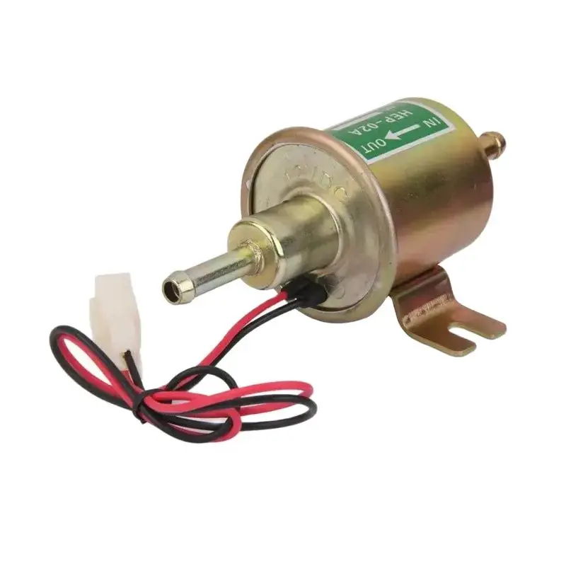 Electric Fuel Pump HEP-02A 12/24V Low Pressure Electric Fuel Pump Petrol Gas Diesel Pump with Install Kit
Electric Fuel Pump HEP-02A 12/24V Low Pressure Electric Fuel Pump Petrol Gas Diesel Pump with Install Kit