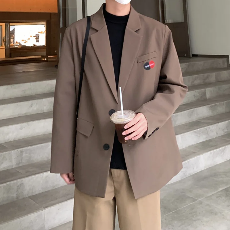 Каркашерный повседневный мужской костюм-пиджак оригинального японского и неаполитанского дизайна, с длинными рукавами, приталенный крой, без разрезов
Каркашерный повседневный мужской костюм-пиджак оригинального японского и неаполитанского дизайна, с длинными рукавами, приталенный крой, без разрезов