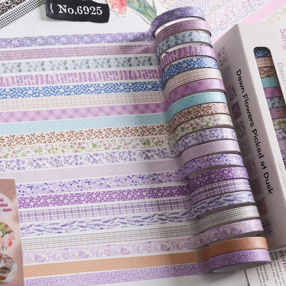 20 Rolls Vintage Floral Washi Tape Set, Plaid & Grid Decorative Strips for Journal Planner Scrapbooking & DIY Art Crafts
20 Rolls Vintage Floral Washi Tape Set, Plaid & Grid Decorative Strips for Journal Planner Scrapbooking & DIY Art Crafts
