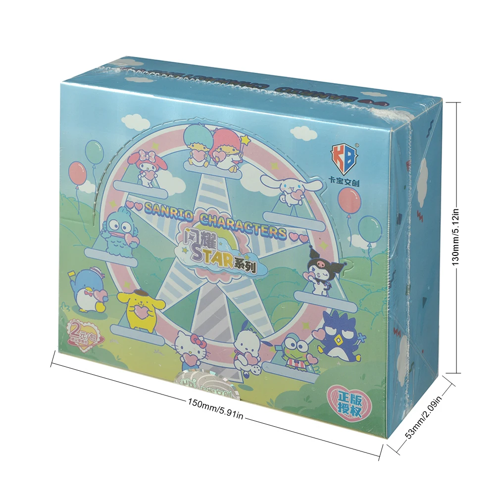 Оригинальные блестящие карточки KABAO Sanrio: Куроми, Hello Kitty, Мой Мелоди. Коллекционная игрушка-игра в карточки.
Оригинальные блестящие карточки KABAO Sanrio: Куроми, Hello Kitty, Мой Мелоди. Коллекционная игрушка-игра в карточки.