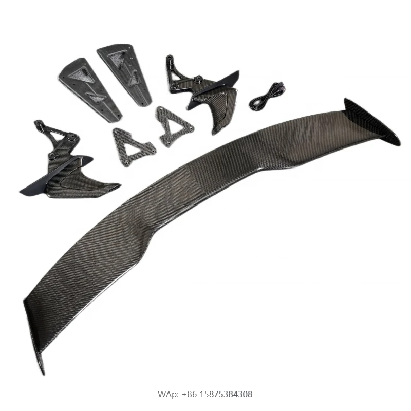 MO Style Dry Carbon Fiber Rear Spoiler for Mclaren 570s 540c 570gt Rear Wing Perfect Fitment High Quality
MO Style Dry Carbon Fiber Rear Spoiler for Mclaren 570s 540c 570gt Rear Wing Perfect Fitment High Quality