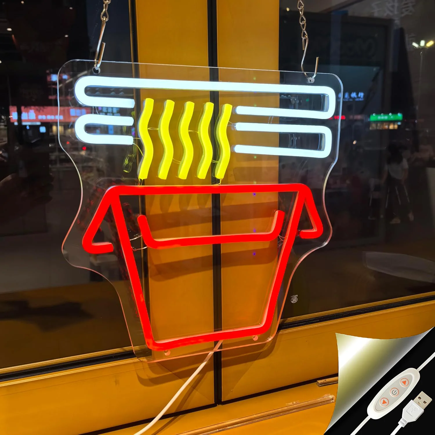 Неоновые вывески Ramen, питание от USB с регулируемыми переключателями, домашний бар, кухня, вывески с едой для украшения стен
Неоновые вывески Ramen, питание от USB с регулируемыми переключателями, домашний бар, кухня, вывески с едой для украшения стен
