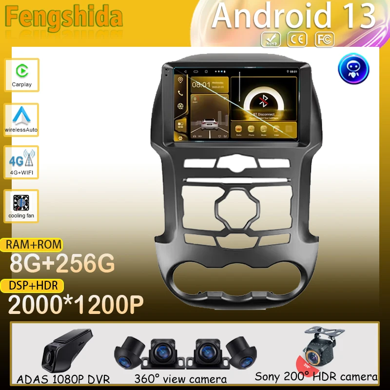 Автомагнитола 2DIN на Android для Ford Ranger 3, 2011, 2012, 2013, 2014, 2015, с радио и GPS
Автомагнитола 2DIN на Android для Ford Ranger 3, 2011, 2012, 2013, 2014, 2015, с радио и GPS