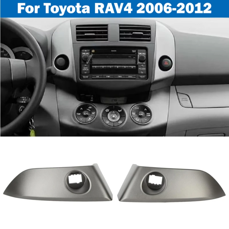 1Pair Car Center Dash Air Vent Radio Bezel Trim 55412-42060-B0 Dashboard Instrument Cluster Panel For Toyota Rav4 2006-2011 2012
1Pair Car Center Dash Air Vent Radio Bezel Trim 55412-42060-B0 Dashboard Instrument Cluster Panel For Toyota Rav4 2006-2011 2012