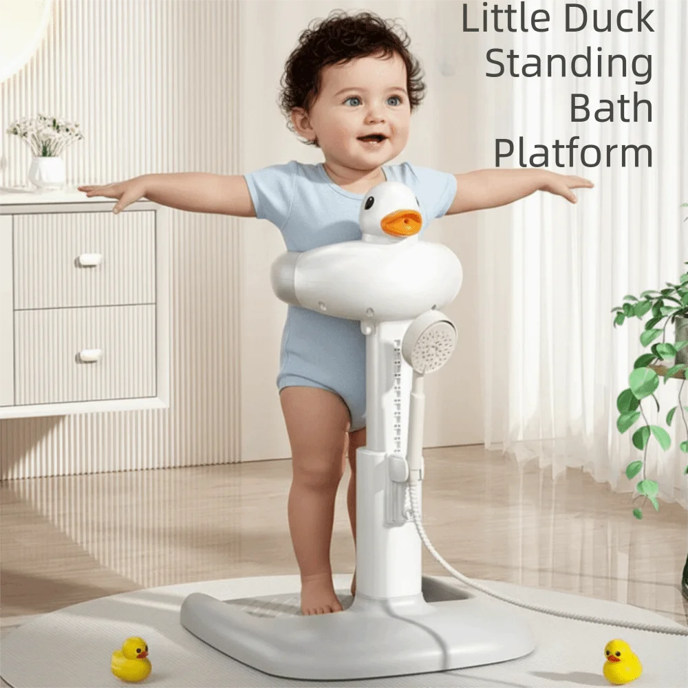 Baby Bath Tub Adjustable Height Baby Standing Bath Tool Cartoon Duck Baby Bath Stand Anti-Crush Non-Slip Baby Shower Rack Shower
Baby Bath Tub Adjustable Height Baby Standing Bath Tool Cartoon Duck Baby Bath Stand Anti-Crush Non-Slip Baby Shower Rack Shower