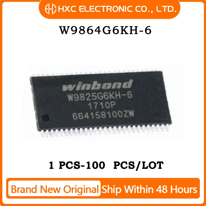 Free Shipping 1PCS/10PCS/50PCS/100PCS W9864G6KH-6 TSOP(II)-54 Brand New Original IC CHIP
Free Shipping 1PCS/10PCS/50PCS/100PCS W9864G6KH-6 TSOP(II)-54 Brand New Original IC CHIP